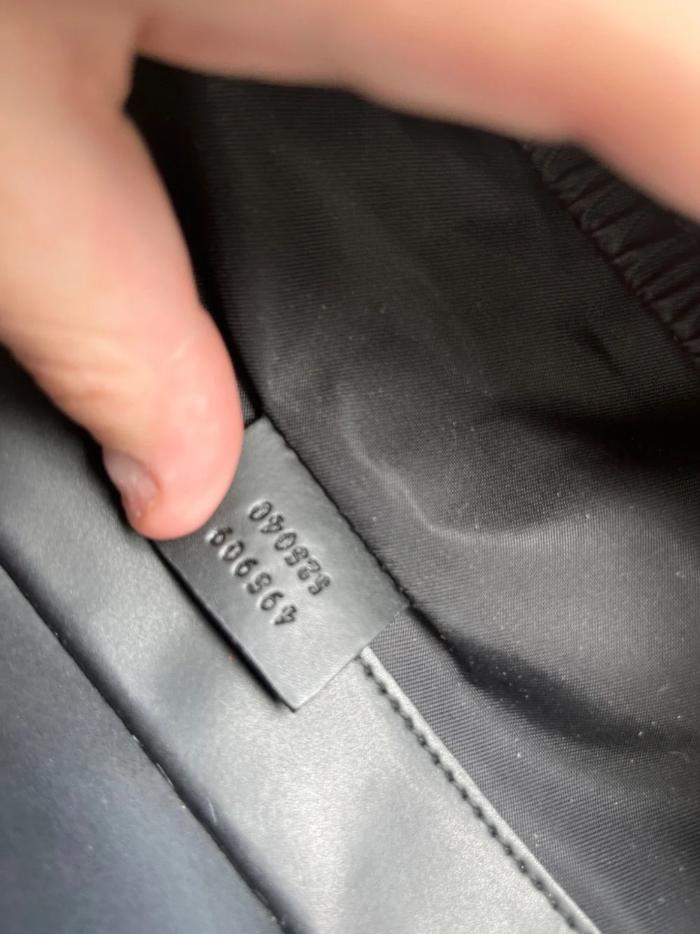 Gucci diaper bag